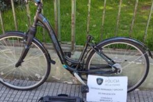 Robo de bicicleta en Caballito